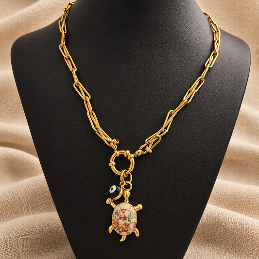Collier Tortue Céleste