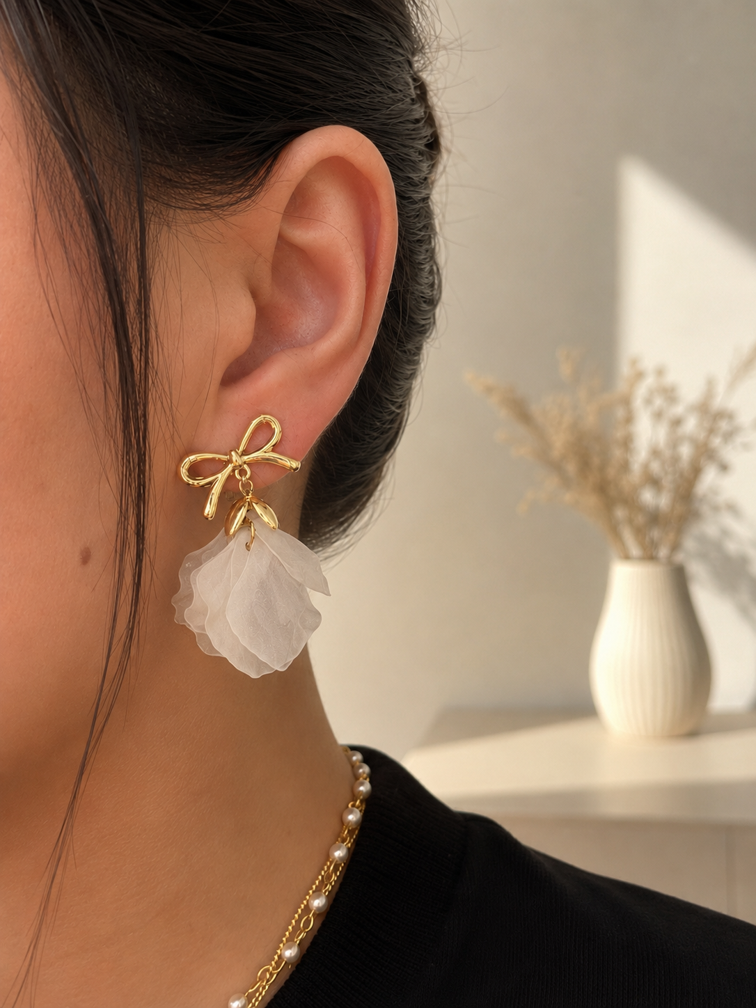 Boucle d’oreille Rosalie